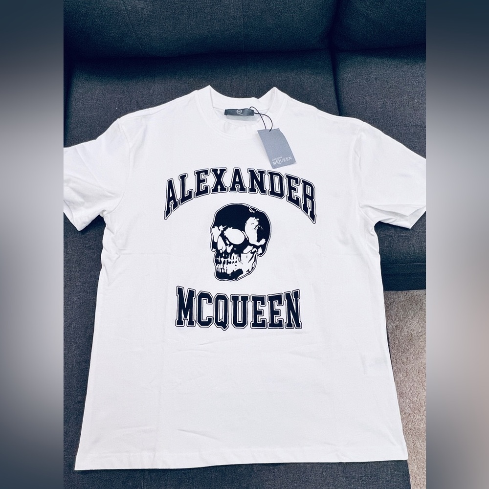 Alexander McQueen Style Mens Medium Short Sleeve Shirt - NWT